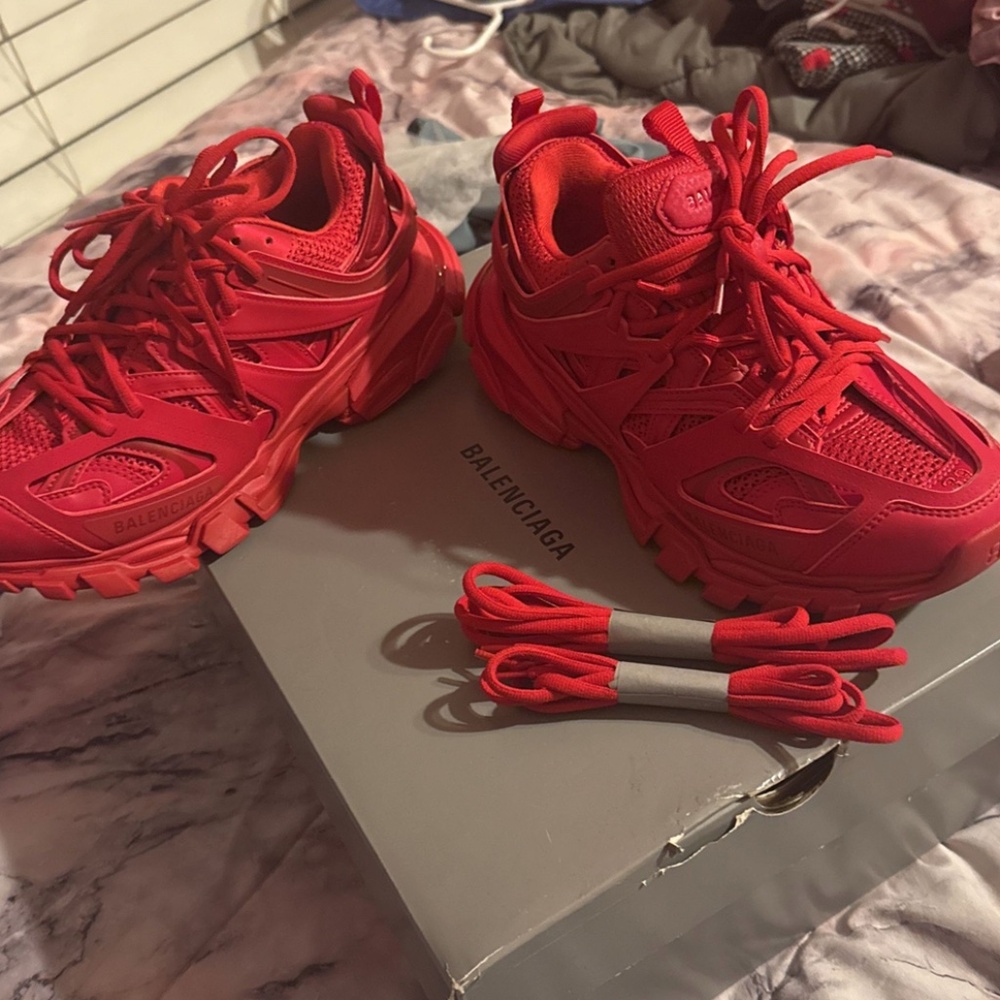 Balenciaga Track Trainer 'Red'